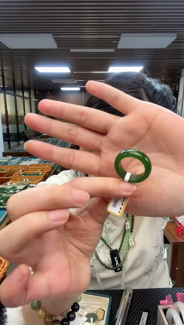 【闪购商品】和田玉戒圈未镶嵌多样性发货发其中一件