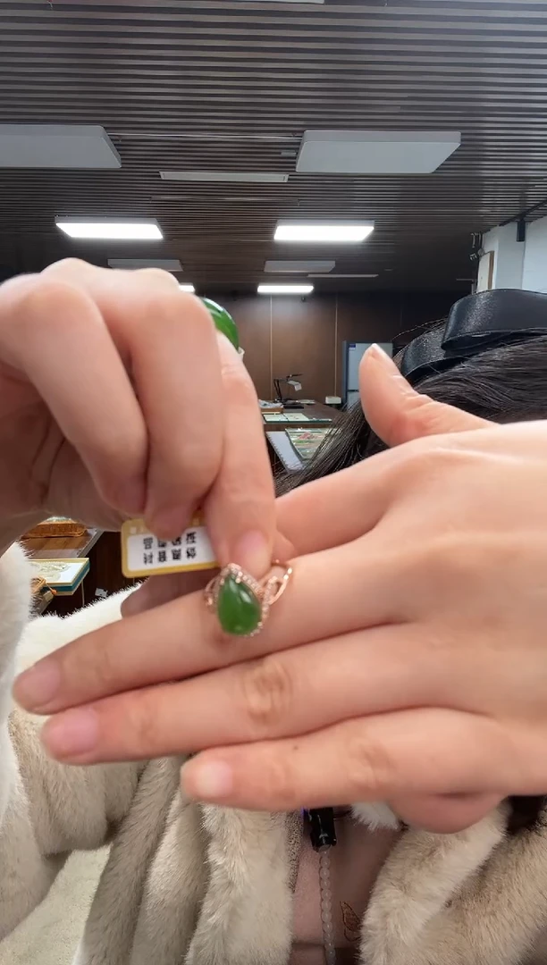 【闪购商品】和田玉戒指未镶嵌1