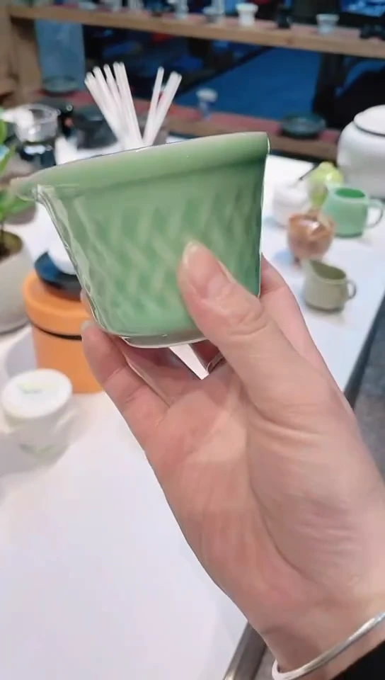 【闪购商品】陶瓷栏山公道杯