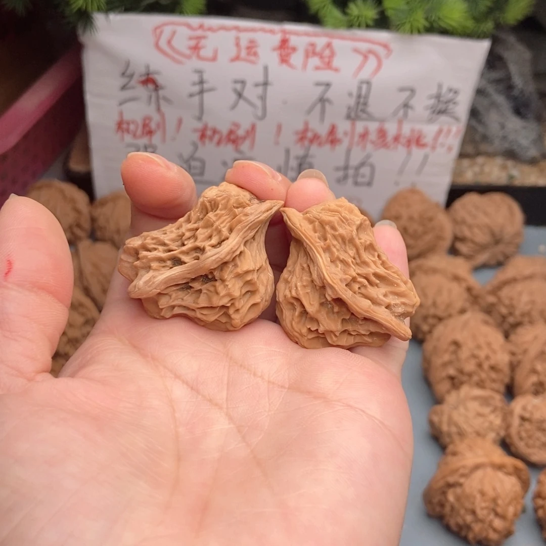 文玩核桃吊坠文玩核桃盘山小鸟20