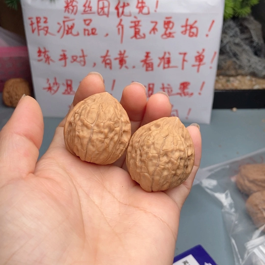 文玩核桃把件杨*龟甲纹12