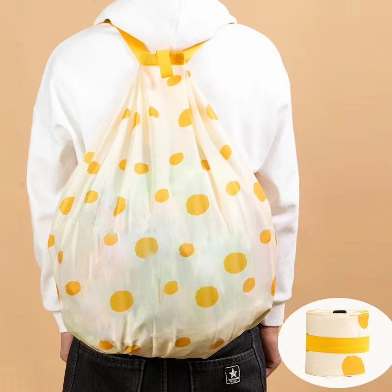 可双肩大容量折叠购物包买菜包便携旅行露营逛街超市购物收纳袋