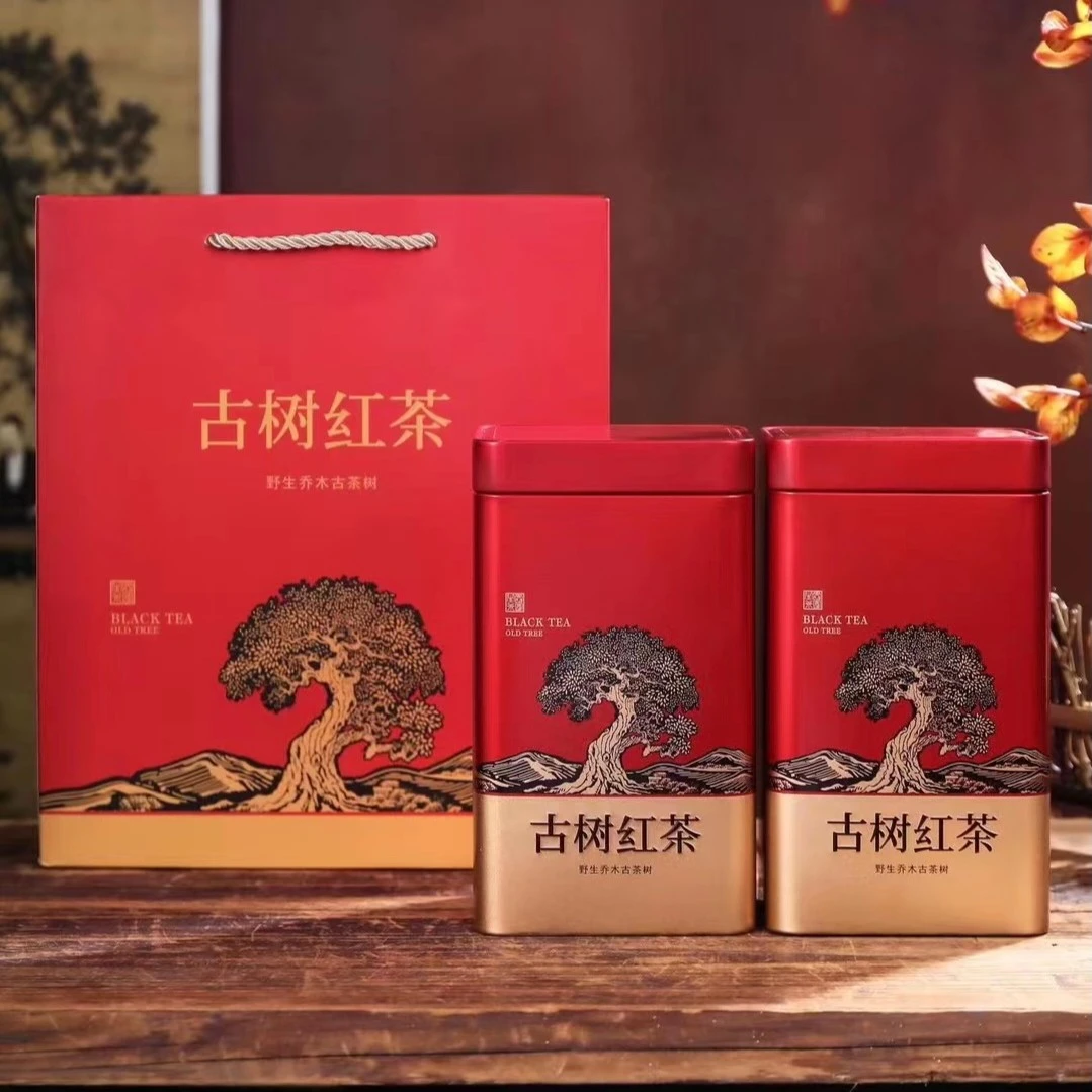 【潮汕妙妙】古树红茶 云南滇红 两方罐一斤装500g