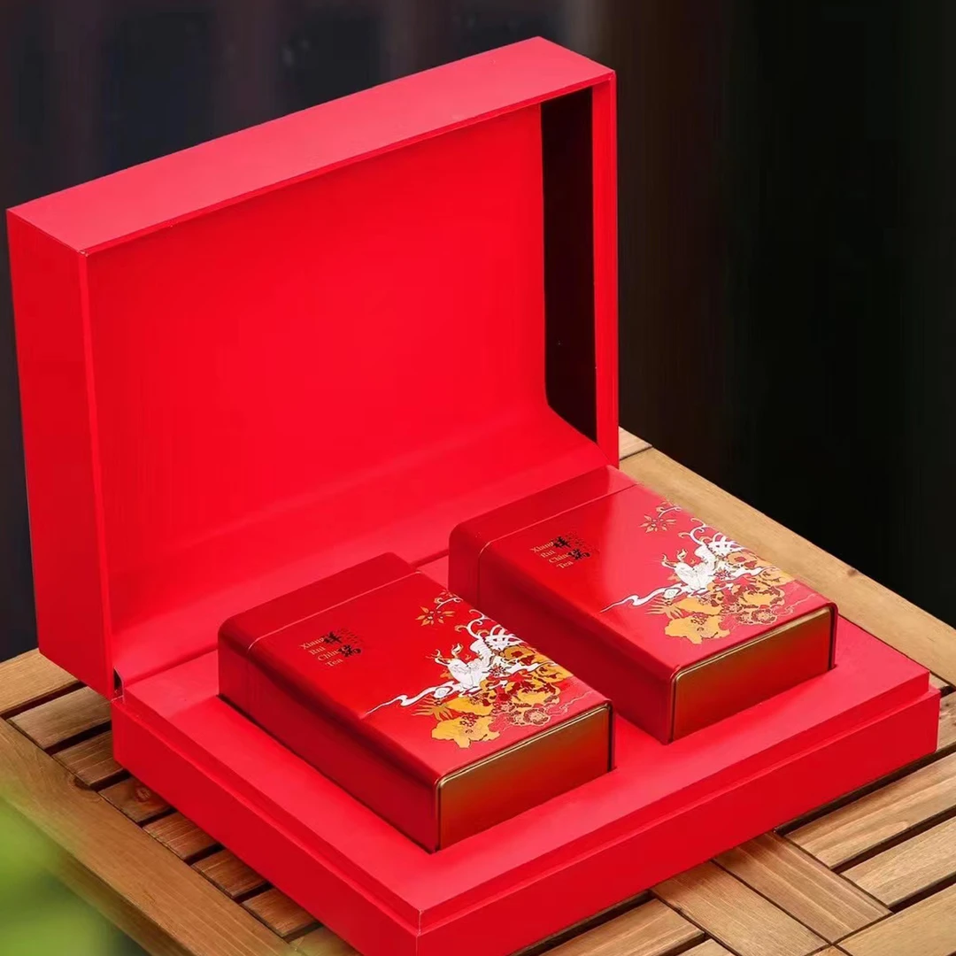 YUEJUNYUN/悦君韵清香型凤凰单丛蜜兰香祥瑞礼盒装红色一盒一斤装