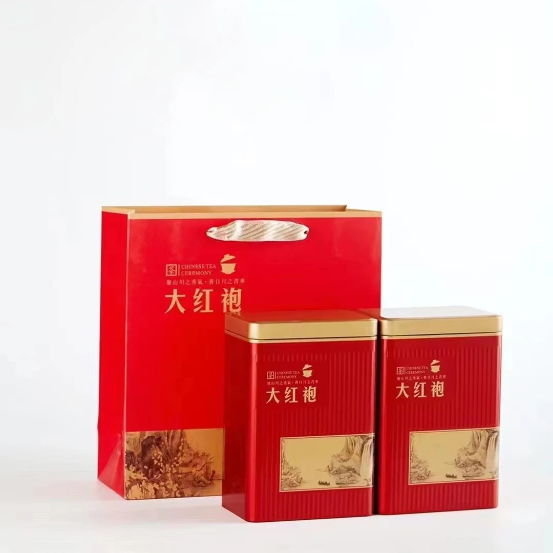 【石榴推荐】浓香型大红袍武夷岩茶秀丽江山两罐一斤装500g