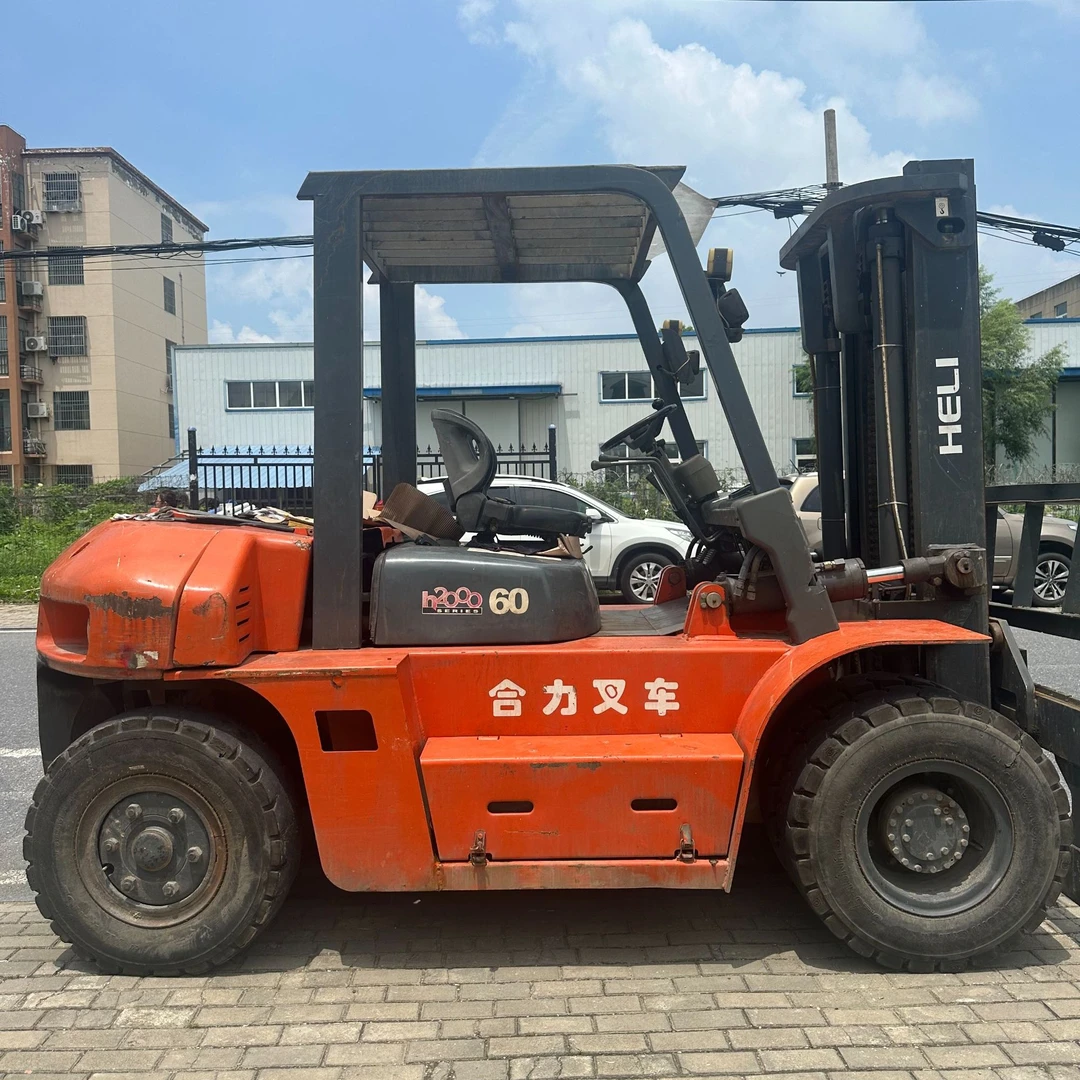 合力H2000系列大6吨自动挡燃油叉车原版原漆3米门架朝柴6缸发动机