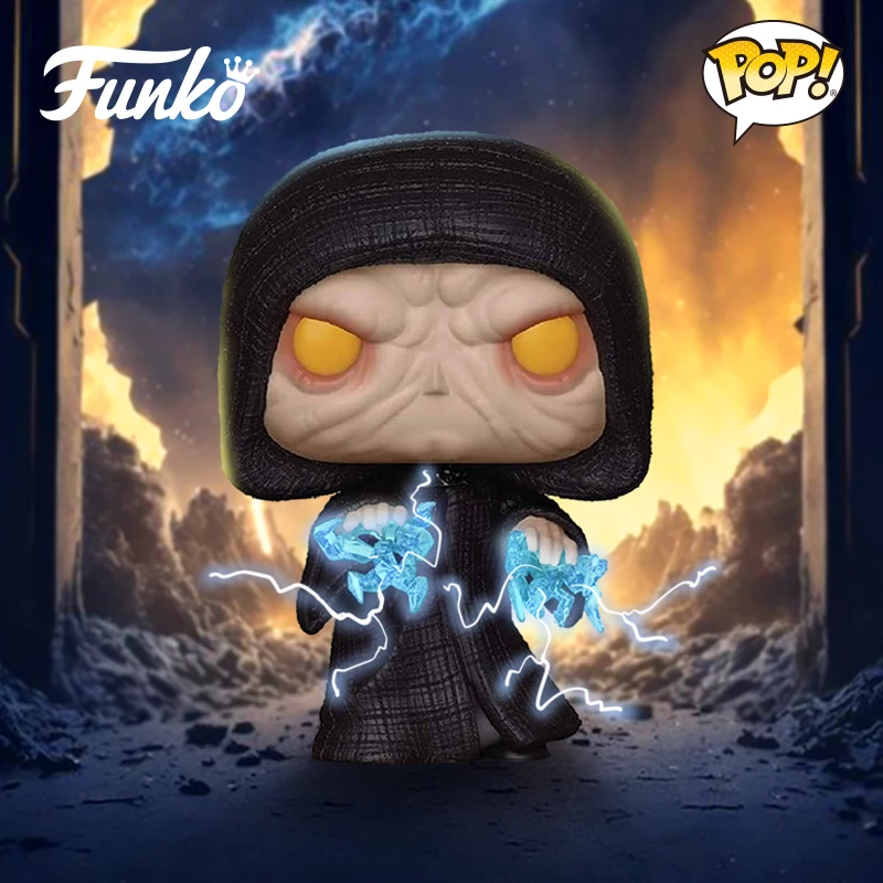 星球大战银河帝国皇帝3.75英寸Funko手办光剑周边玩具摆件