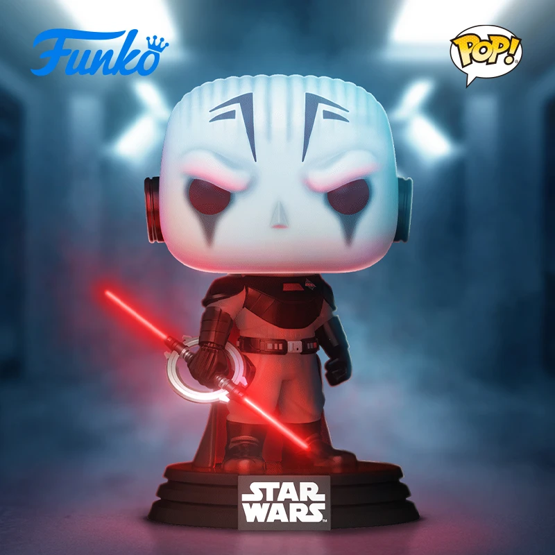 星球大战欧比旺帝国判官3.75英寸Funko手办肃清兵天行者光剑公仔