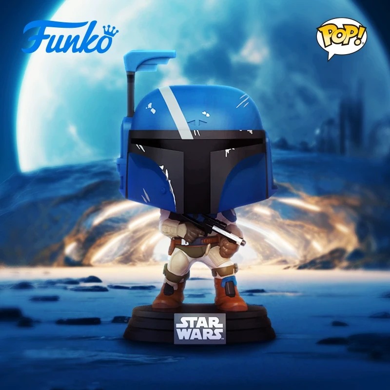 Funko POP星球大战曼达洛人美剧飞翔博-卡坦手办玩具周边摆件模型
