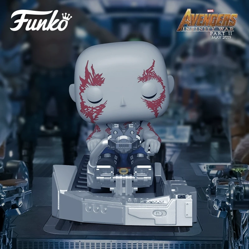 POP 漫威复仇者联盟银河护卫队毁灭者德拉克斯场景限定款公仔手办