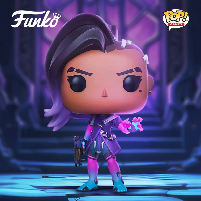 POP游戏守望先锋黑影手办OW联名周边摆件玩具公仔模型