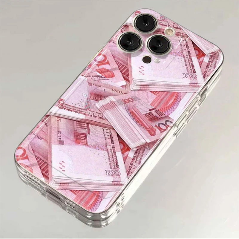 钱钱钱苹果15手机壳iPhone14promax12软壳13XR11女Xs男8Plus7