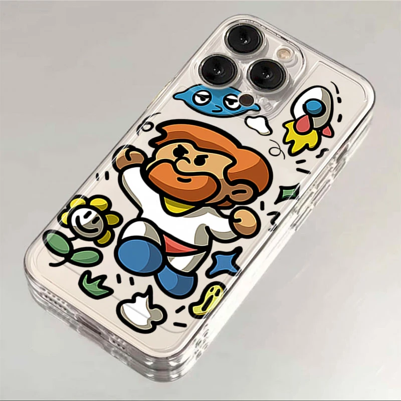 火箭大胡子苹果15手机壳iPhone14promax12软壳13XR11女Xs男8Plus7