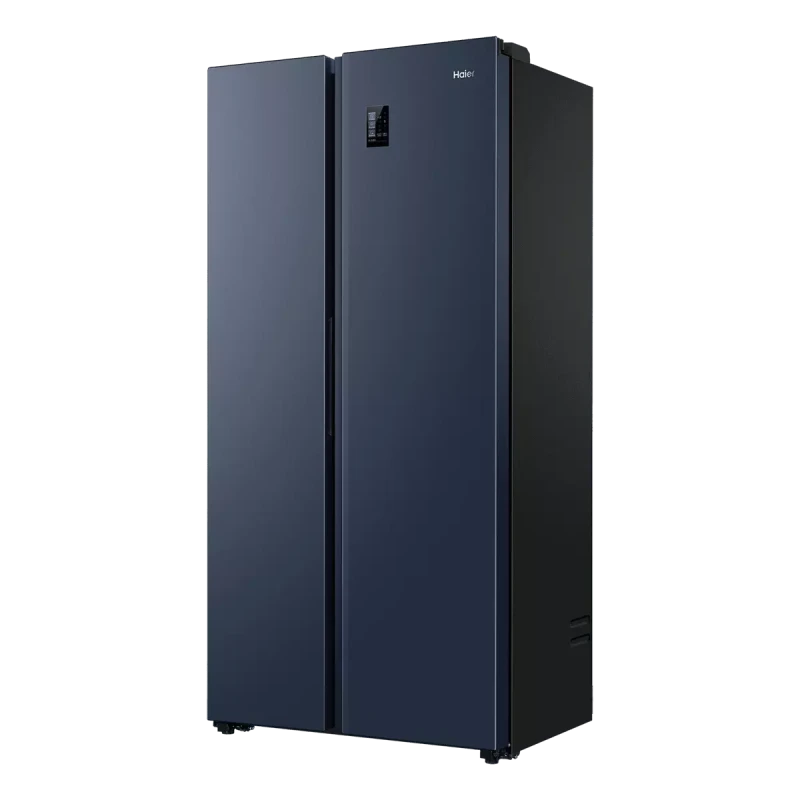 海尔双开门对开门620升一级能效大冷冻室黑金净化抑菌家用电冰箱