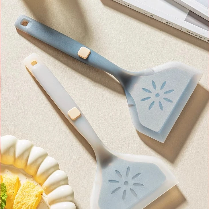 家用硅胶锅铲玉子烧铲子耐高温硅不粘锅铲子不伤锅煎蛋铲厚蛋烧铲