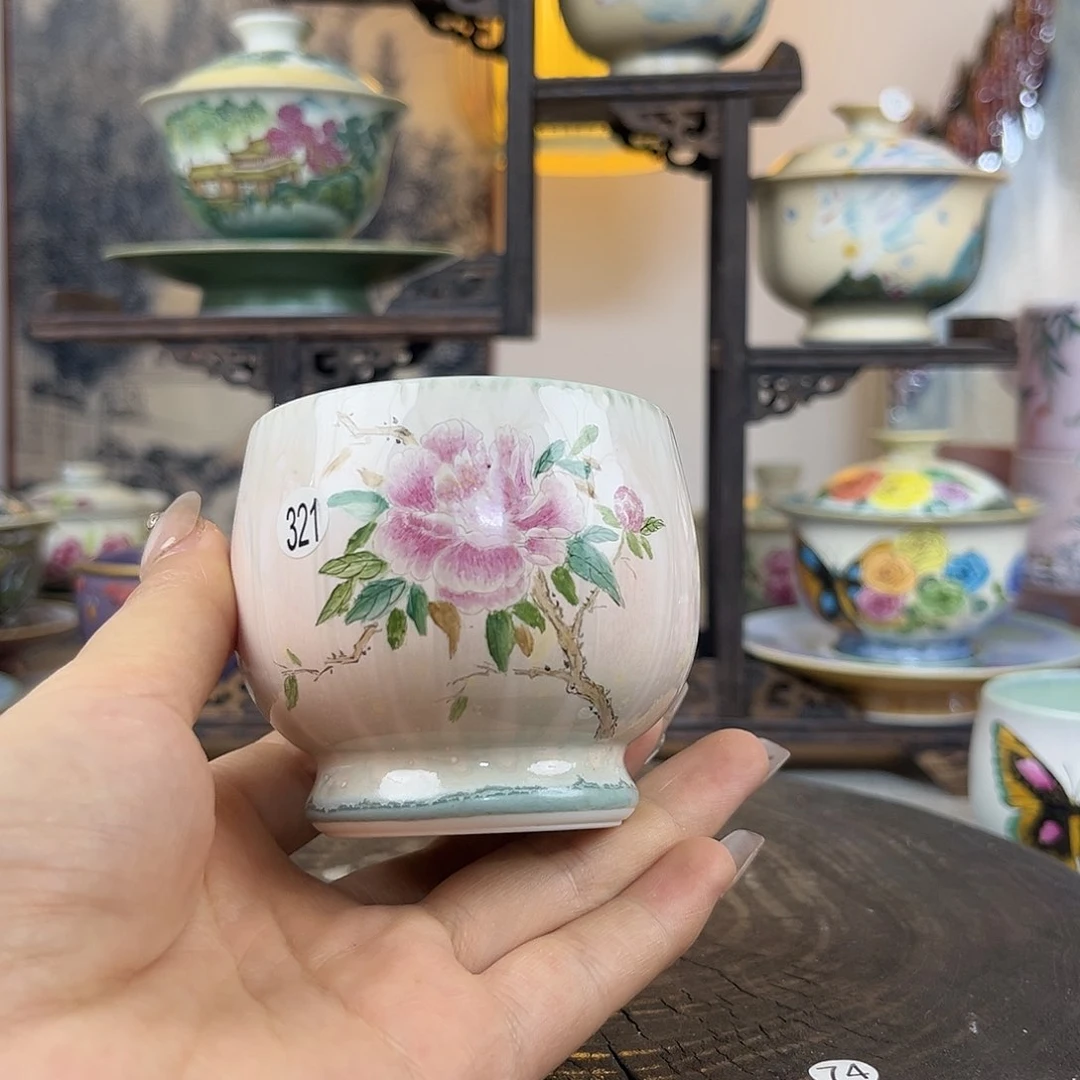 【闪购商品】杯谭工柴烧陶瓷杯