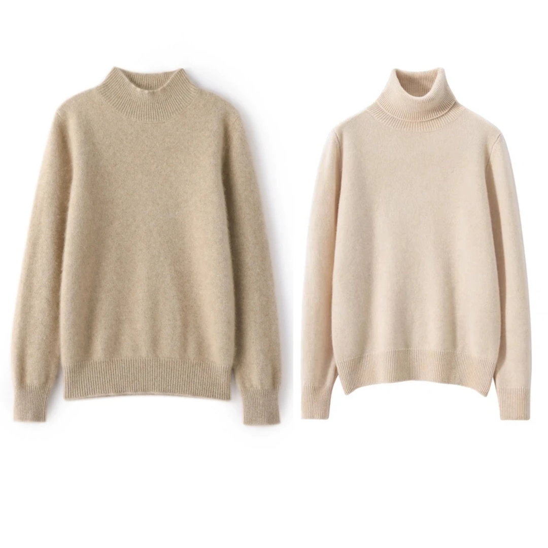 【美一优品】1451-1500女装服饰宽松休闲减龄秋冬毛衣