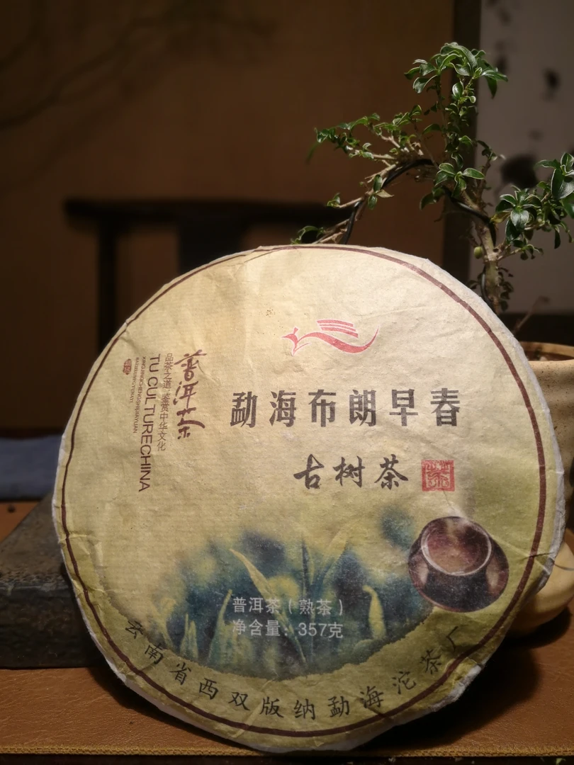 布朗早春 2009年古树熟普 干净 香甜浓郁 汤厚顺滑