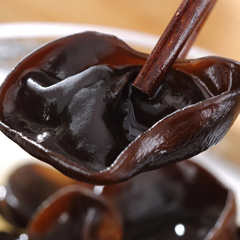 正宗长白山木耳东北小木耳黑木耳肉厚无根椴木秋木耳头茬木耳批发