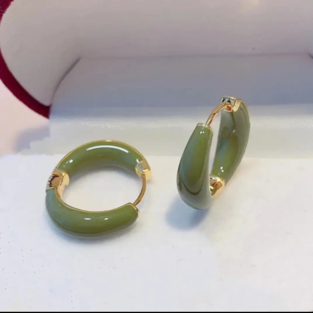铜合金耳饰 女圈圈高级感ins风耳骨钉睡觉免摘养耳洞耳钉-191号