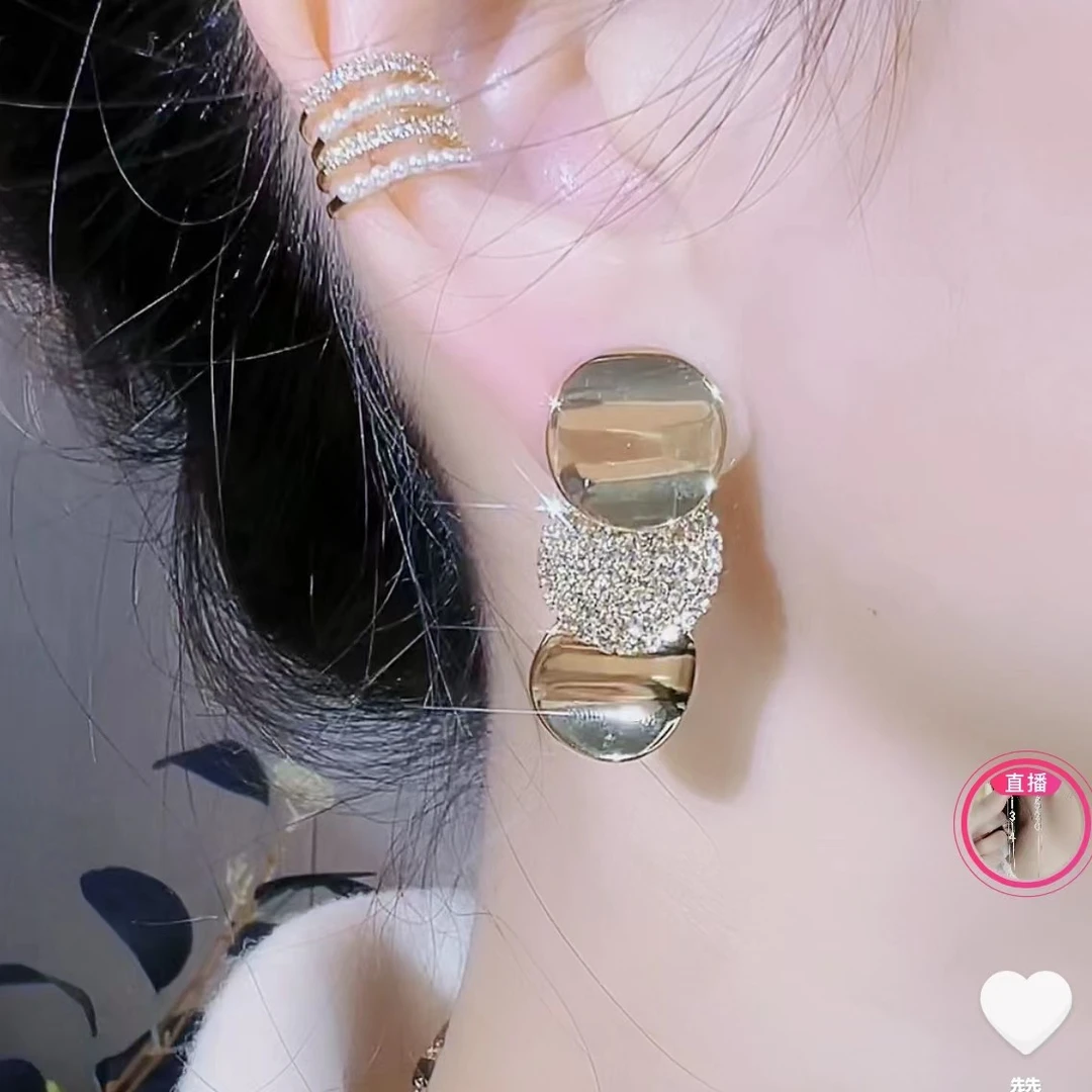 925银针耳环 气质百搭耳环高级感轻奢耳饰-218