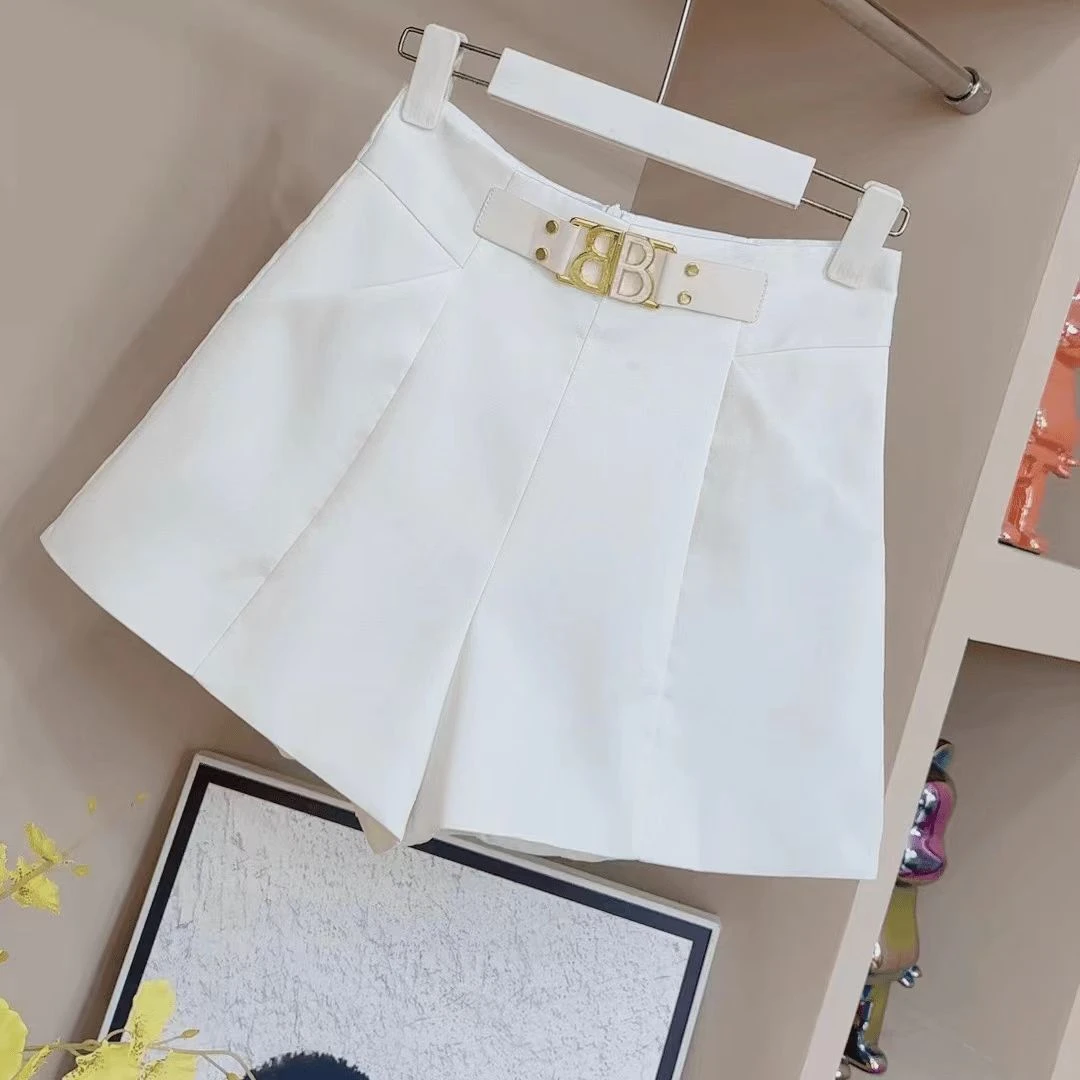 9918爆款双B洋气百搭短裤