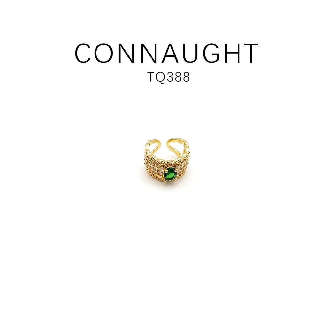 铜合金戒指 中古风设计款轻奢气质戒指~TQ388