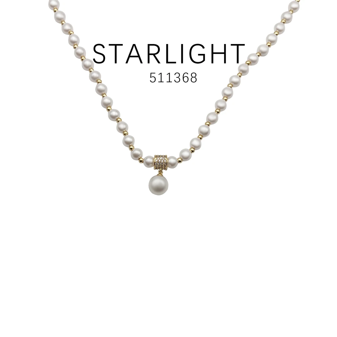 铜合金项链 设计师款经典时尚大气百搭项链（8mm）--511368