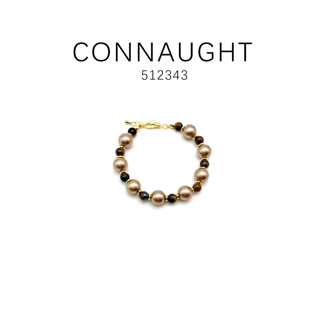 铜合金手链 时尚优雅简约大气轻奢手链（大10小6）～512343