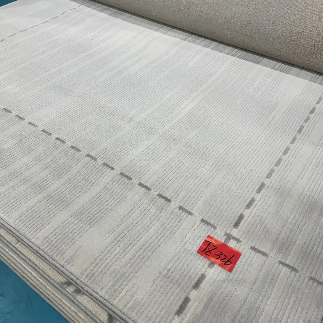 机织超细柔丙纶系列简约轻奢高端家用卧室客厅书房茶几加厚地毯