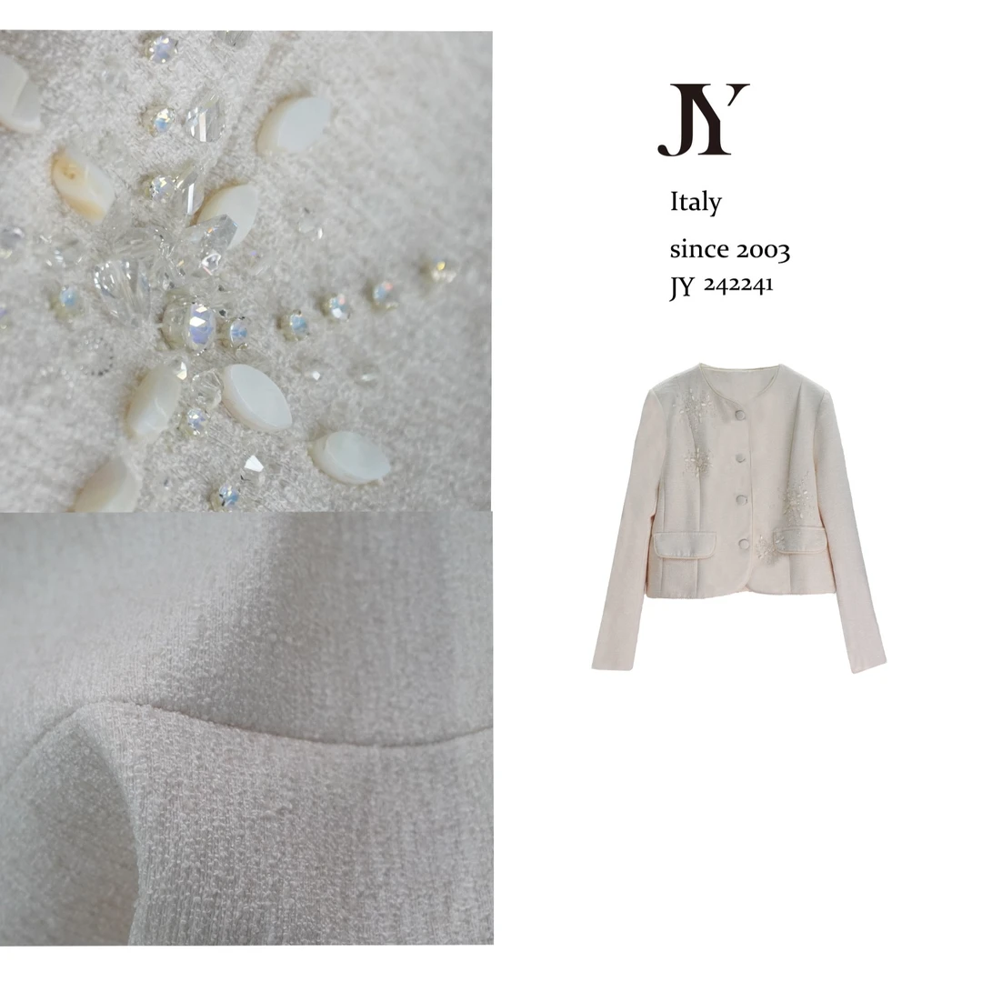 JY2024新款秋冬季纯色休闲舒适百搭外套JY242241