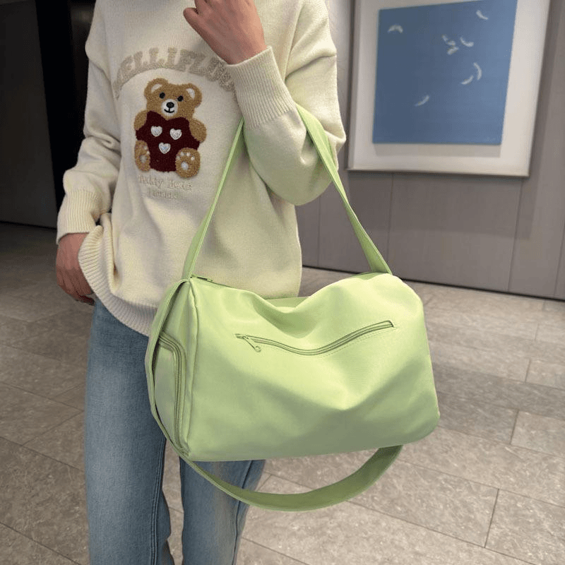 旅行包女手提斜挎单肩包出行大包旅游瑜伽通勤轻便百搭运动健身包