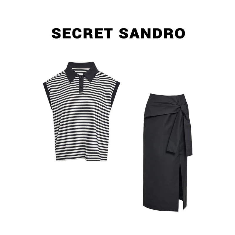 【Secret Sandro】鸥纪儿  时尚套装 E53213760R