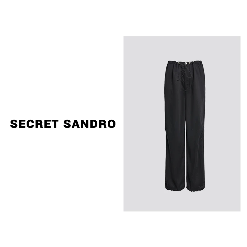 【鎏金F】Secret Sandro鸥纪儿  休闲裤 K53213776J