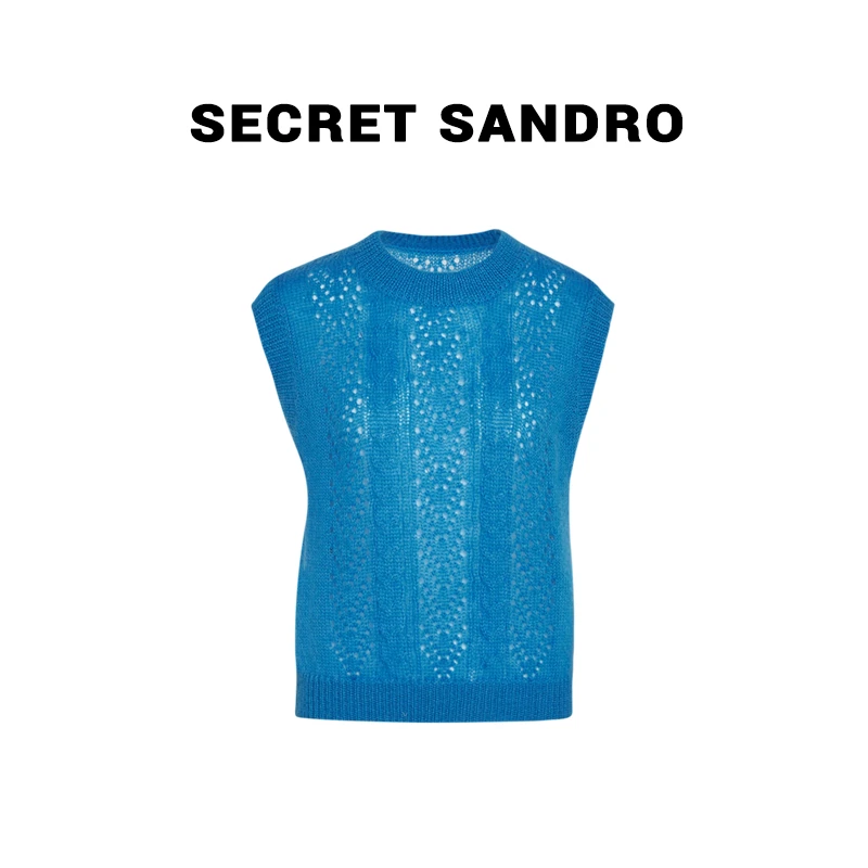 【Secret Sandro】鸥小柒 毛针织衫 M24220056R