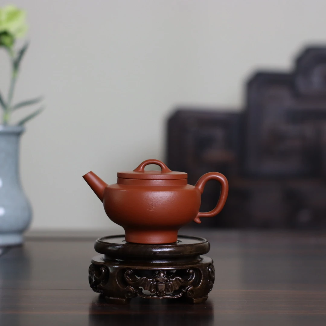 【旭壶山房】朱泥渔丁 容量125cc