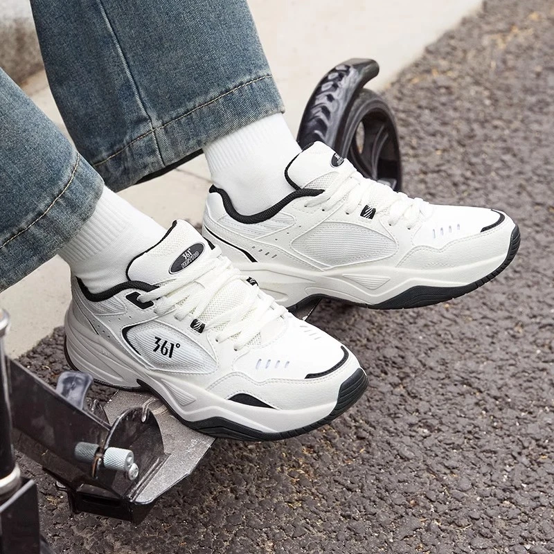 361度女鞋运动鞋2025夏季新款复古鞋子防滑耐磨跑步鞋女款老爹鞋