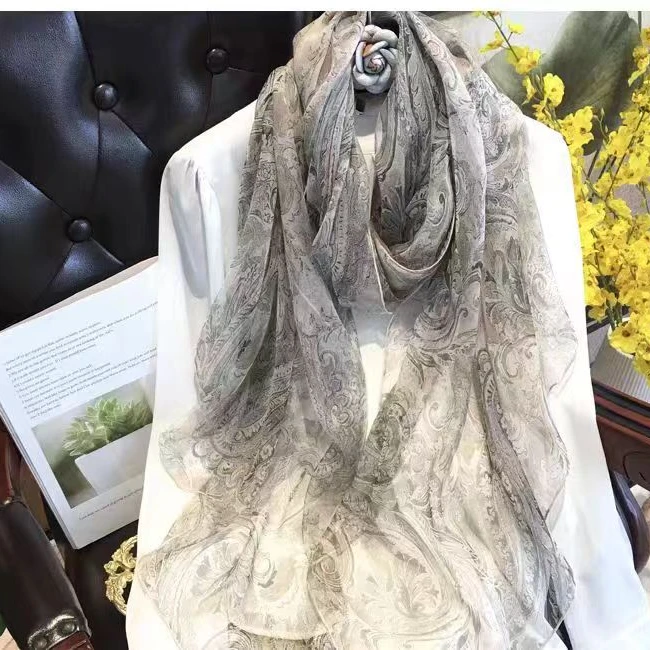 D【优雅永不过时】桑蚕丝围巾