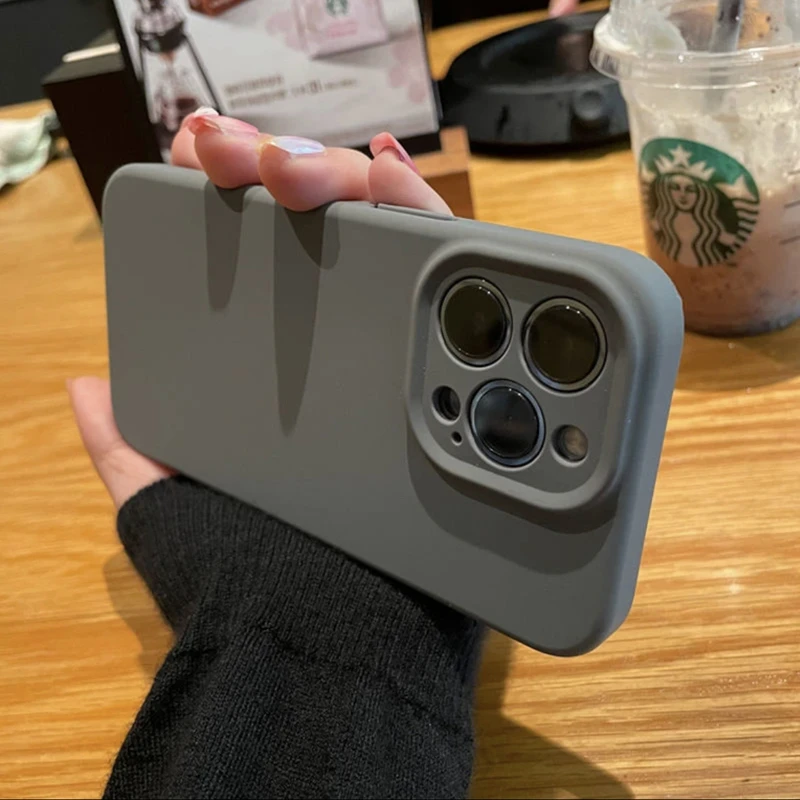 液态硅胶壳镜头全包苹果14手机壳iphone13pro新款12max防摔11网红