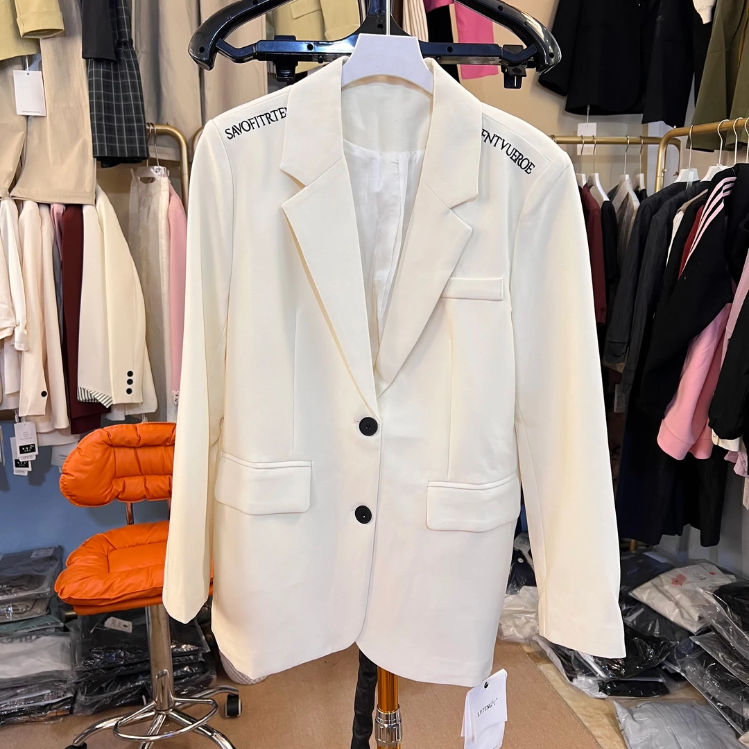 春季韩版松紧收腰显瘦翻领双排扣风衣气质短款时尚休闲宽松外套女