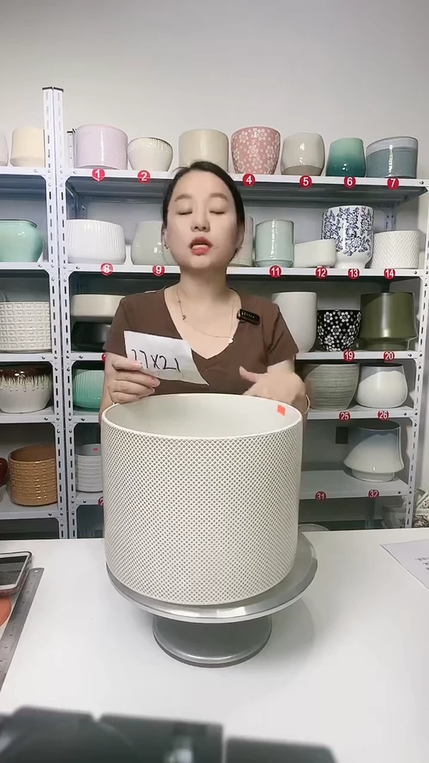 【闪购商品】陶瓷20CM（含）-50CM（不含）罗马波点大号27*21.5