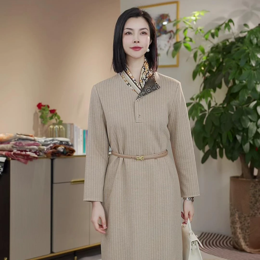 【敏敏专属】2024新款设计连衣裙女款高档连衣裙 SL24226