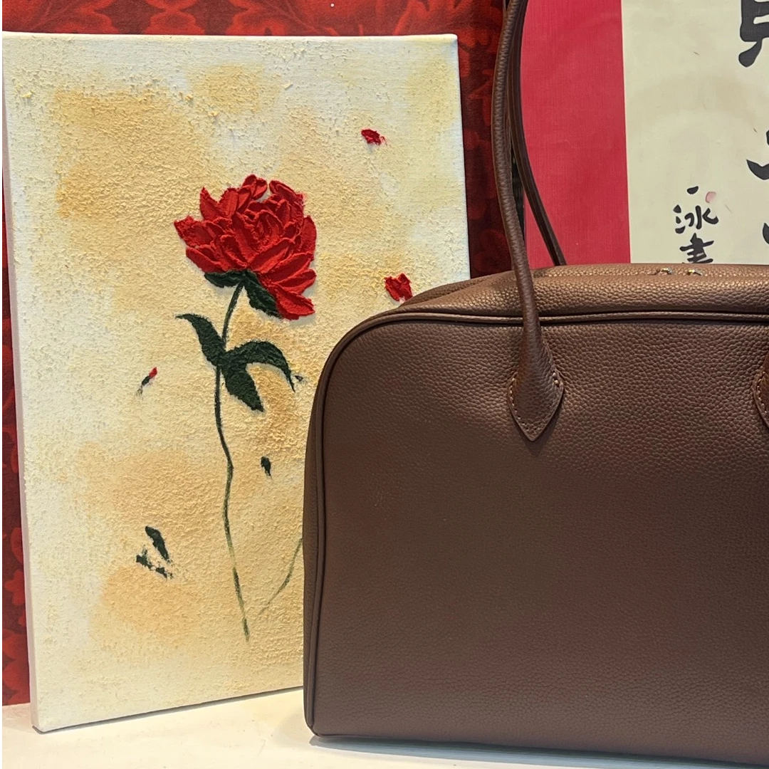 CHENZHIXIAN Nan 38厘米波士顿手拎公文包