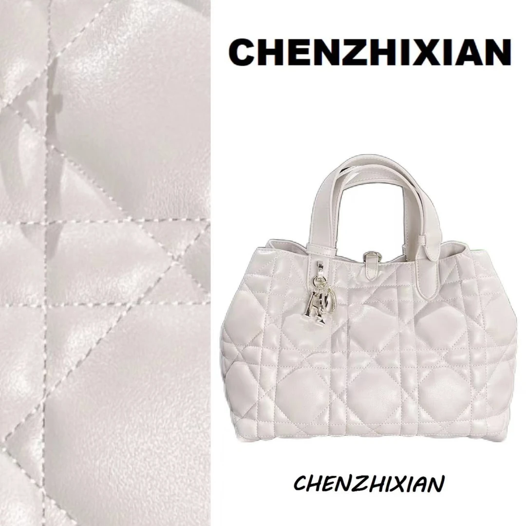 CHENZHIXIAN【春柳落雨】Nan 中号两色购物袋手提包