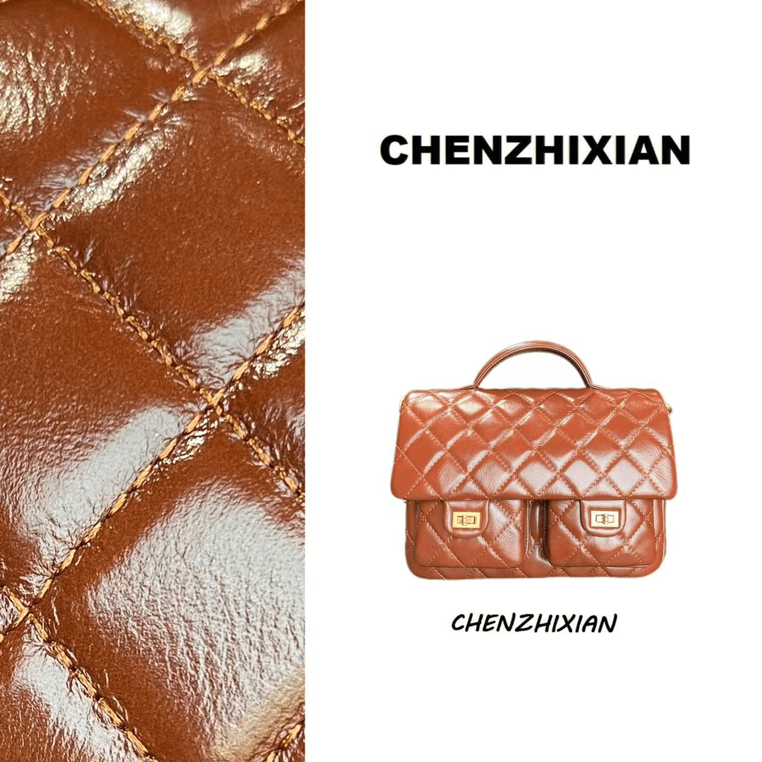 CHENZHIXIAN【廊月唱晚】童sir  两个复古机车斜挎包