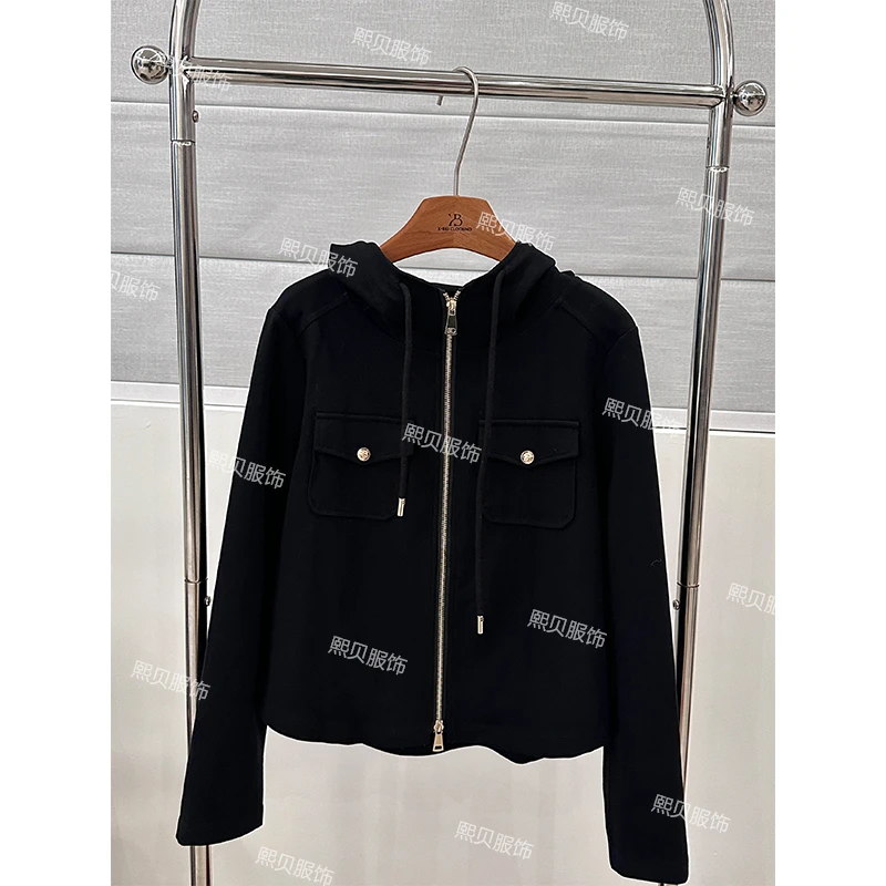 【浮浮款-只出不进】新款精致扣弹力简约百搭双头拉链外套 T5695