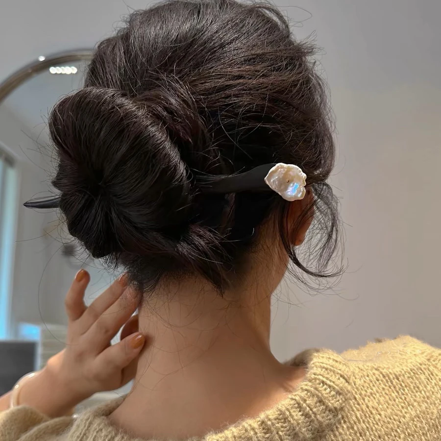 MeDo 轻奢时尚【远山】巴洛克发簪