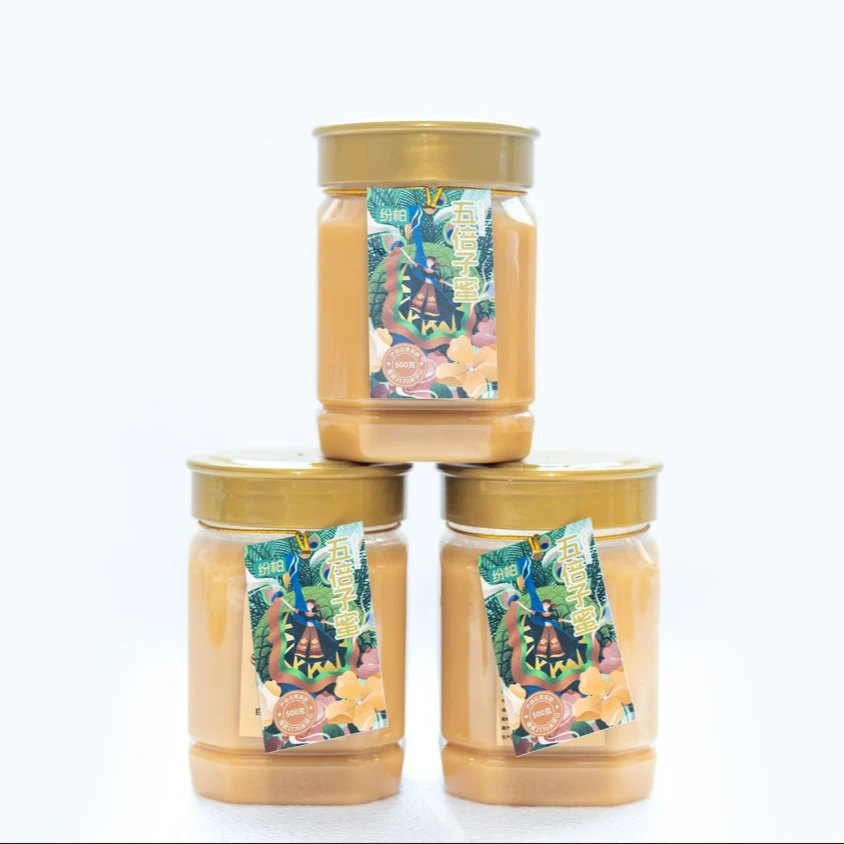 云南高原野生蜂蜜500g（五倍子蜜）自产自销3瓶更划算蜂场直发 天然