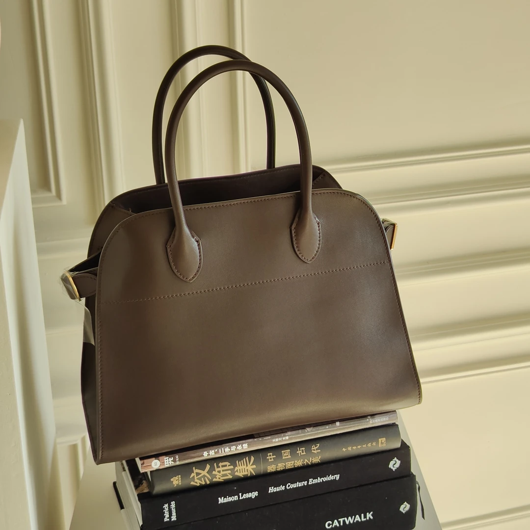 三笙鱼SANSHENGYU 【ROW风 中号Margaux12】手拎包——设计师风格系列