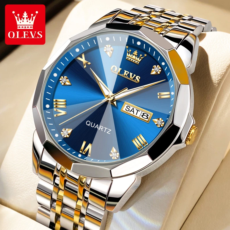 瑞士认证品牌男士手表全自动高档防水夜光男生腕表多功能机械男表